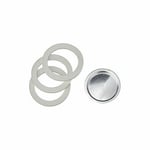 Bialetti Spare Parts - Package 3 Seals + Filter Aluminium For 1 Cup