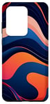 Galaxy S20 Ultra Abstract Cloud With Blue Orange And Red Colors Case