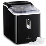 Ice Cube Maker Machine Electric Crusher Portable Countertop 1.5 L Black Touch