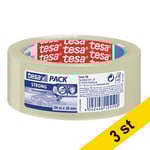 Packtejp 38mm x 66m | Tesa Pack Strong | transparent | 3st