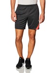 Nike Men's Academy Pro Knit KP Shorts, Anthracite/Bright Crimson/White, 2X-Large