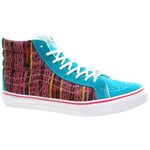 SK8 Hi Slim (Van Doren) Tile Blue/Tribal Desert Womens Shoe QG38XK