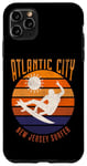 iPhone 11 Pro Max New Jersey Surfer Atlantic City NJ Sunset Surfing Beaches Case
