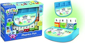 Alphablocks AN20 Phonics Fun Toy-Learn Letter Recognition and Sounds, Spelling and Vocabulary-Perfect for Interactive Play and Child Development, Features 4 Game Modes, 3+ Years, Multiple