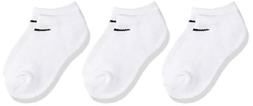 NIKE Kids Basic Pack No Show 3pk Socks EU 23 1/2-27