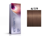 Wella Professionals Wella Professionals, Illumina Color, Permanent Hair Dye, 6/19 Dark Blonde Pearly Ash, 60 ml For Women