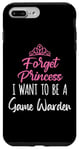 Coque pour iPhone 7 Plus/8 Plus Oubliez la princesse, je veux être un gardien de jeu