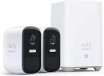 eufy eufyCam 2C Pro Wireless Home Security System 2K Outdoor Battery Camera IP67
