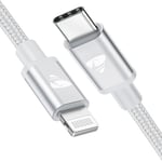 USB C to Lightning Cable 2M [Apple Mfi Certified] Iphone Fast Charger Cable USB-