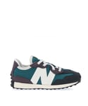 New Balance Boys Boy's Infant 327 Retro Trainers in Teal - Size UK 8 Infant