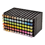 Spectrum Noir Universal Marker Pen Storage Organiser - Stackable Trays - 6 Pack (12 Pen Storage) - Easily Assembled, Modular Design - Perfect Desk Art Storage