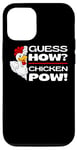 iPhone 14 Pro Guess How Chicken Pow: Funny Chickens Jokes Chicken Memes Case