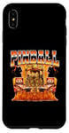 Pinball Arcade Game Flames Style années 90 Bootleg Coque pour iPhone XS Max