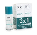 RoC Keops Deodorant Roll-On, 2-Pack, 30 ml