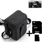 For Olympus PEN E-P7 Camera Shoulder Case Bag weather protective + 16GB Memory