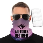 Us Air Force Retired Men Women Outdoor Sports Windproof Breathable Variety Face Towel