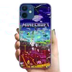 Apple iPhone 12 mini TPU Mobilskal MineCraft