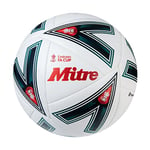 Mitre Match FA Cup Ballon de Football 22/23 Blanc/Vert/Rouge
