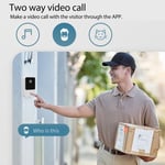 Smart WiFi Video Doorbell Camera Two Way Video Call Body Induction Shared Do GSA