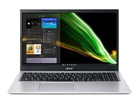 Acer Aspire 3 A315-58 - Intel Core i7 - 1165G7 / jusqu'à 4.7 GHz - Win 11 Home - Carte graphique Intel Iris Xe - 12 Go RAM - 512 Go SSD - 15.6" IPS 1920 x 1080 (Full HD) - Wi-Fi 5 - Argent pur - clavier : Français