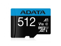 ADATA AUSDX512GUICL10A1-RA1, 512 GB, MicroSDXC, Klasse 10, UHS-I, 100 MB/s, 25 MB/s