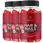 3 x VitaYummy Hair & Nails Gummies (60 stk)