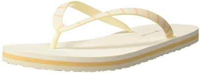 Tommy Hilfiger Women Tommy Essential Beach Sandal Flip-Flops, Off-White (Feather White), 41 EU