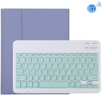 For ipad Pro Cmf TG11B Detachable Bluetooth Green Keyboard + Microfiber Leather Protective Case for iPad Pro 11 inch (2020), with Pen Slot & Holder (Black) (Color : Purple)