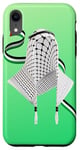Coque pour iPhone XR Motif palestine sur le dos du tee-shirt