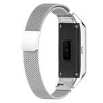 Samsung Galaxy Fit milanese stainless steel watch band - Silver