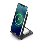 2 in 1 Wireless Charger Stand Charging Dock For Apple AirPods iPhone Samsung UK