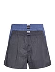 Boxer Woven 2P Blue Jockey