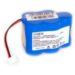 Vhbw - Batterie compatible avec Ecovacs Deebot D63s, D73, D76, D62, D63, D65, D73n, D77, D79 robot électroménager (3300mAh, 6V, NiMH)