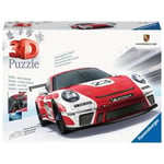 Puzzle 3D Porsche 911 GT3 Cup Salzburg (avec grille)