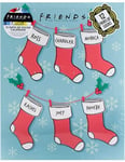 Friends TV Show Sock Advent Calendar 12 Pairs Of Socks Inc Mathew Perry New 