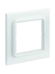 Leviton Faceplate frame for dual snap-in-jack module