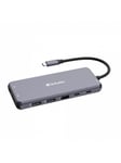 Verbatim CMH-14 14-Port USB-C Pro Multiport Hub USB Hub - USB 3.1 - 14 porte - Grey