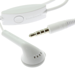 Samsung 3.5mm Jack Universal Handsfree, Headphones, Earphones with Mic White