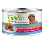 Natural Trainer Maintenance Small & toy puppy Wet dog - 24 x 150 g (kyckling)