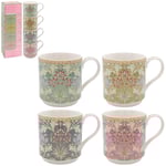 William Morris Hyacinth Mix - 4 stapelbara muggar