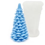 Kristinas Pyssel och Hobby Silikonform Ljusformar - Julgran H: 10 cm