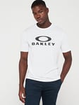 Oakley Mens O Bark Tee 2.0 - White, White, Size Xl, Men