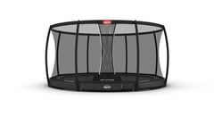 Studsmatta BERG InGround Champion Grå 430 Airflow PRO + skyddsnät Deluxe