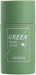 Green Tea Purifying Clay Stick Mask Oil Control Anti-Acne Eggplant Solid Fine,