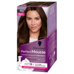 Schwarzkopf - Perfect Mousse - Coloration Cheveux - Mousse Permanente sans Ammoniaque - Masque Soin 96 % d'ingrédients d'origine naturelle - Châtain Chocolat 465, 1 Unité (Lot de 1)