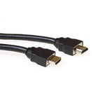 ACT AK3750 Câble HDMI 2 m 4K @ 60 Hz, HDMI 2.0 Haute Vitesse 18 Gbit/s, Prend en Charge CEC, DDC, Compatible avec PS5, HDTV, PC