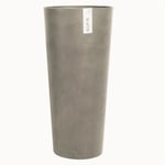 Ecopots - grand vase rond amsterdam taupe D30XH50CM