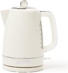 Haden Starbeck White Kettle - 1.7L Fast Boil, Quiet, Cordless Electric... 