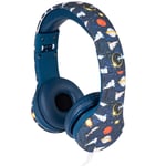 Snug Play+ Kids Headphones with Volume Limiting for Toddlers (Boys/Girls) - Space