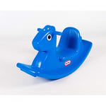 Little Tikes Rocking Horse. Toddler Rocking Toy With Easy Grip Handles & Stable Saddle. Durable, Stable, Kid-Safe Toy For Indoor or Outdoor. Blue Rocking Horse For Kids Aged 18 Months +